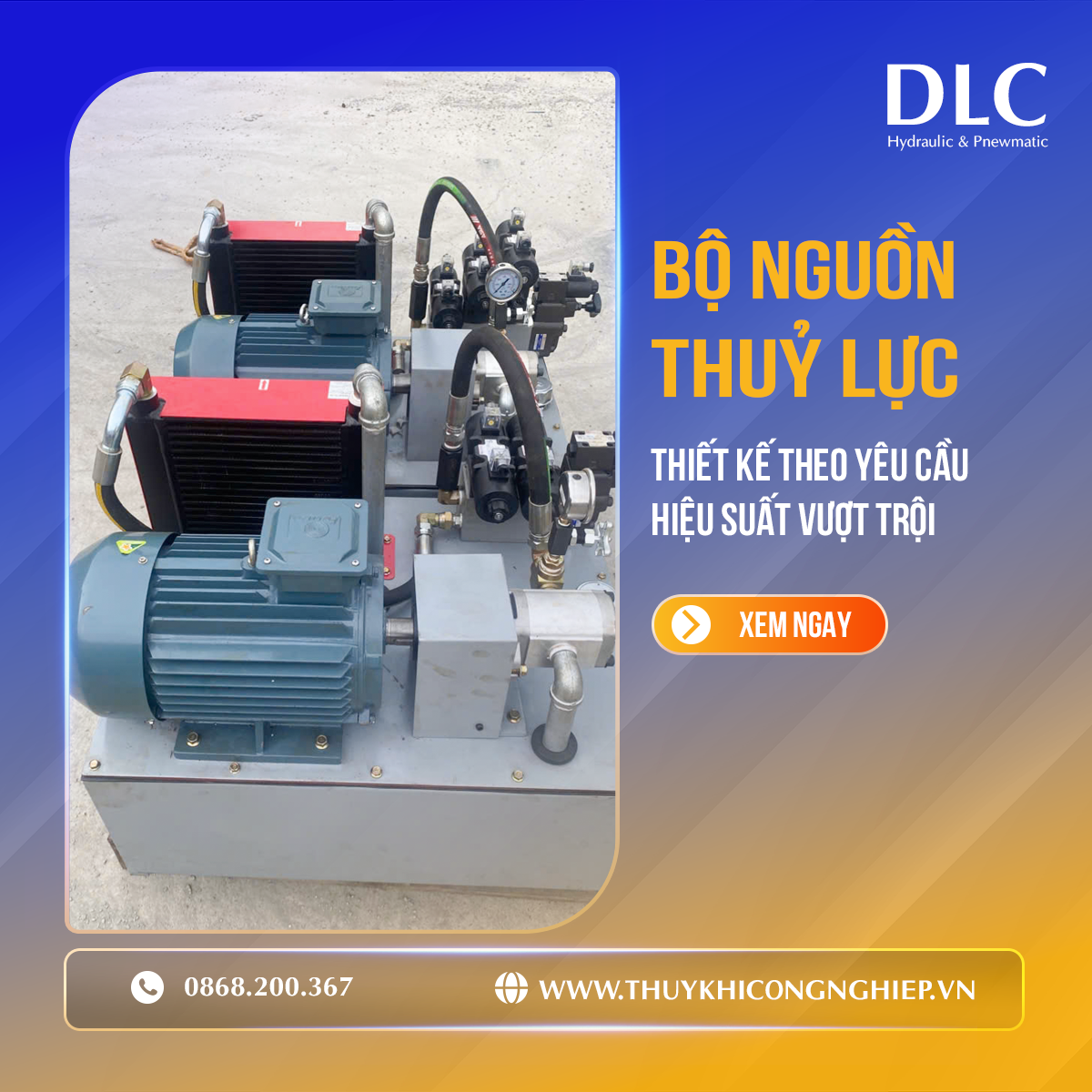 Bộ nguồn thuỷ lực là gì?
