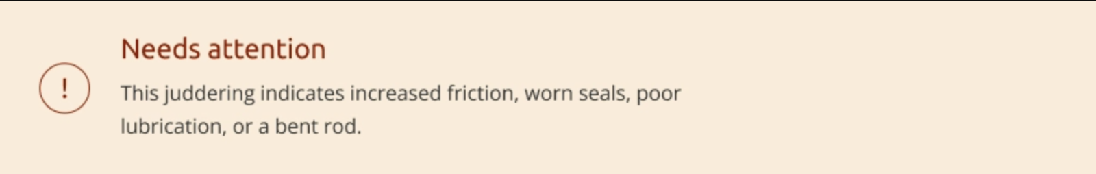 Xi lanh thuỷ lực báo lỗi