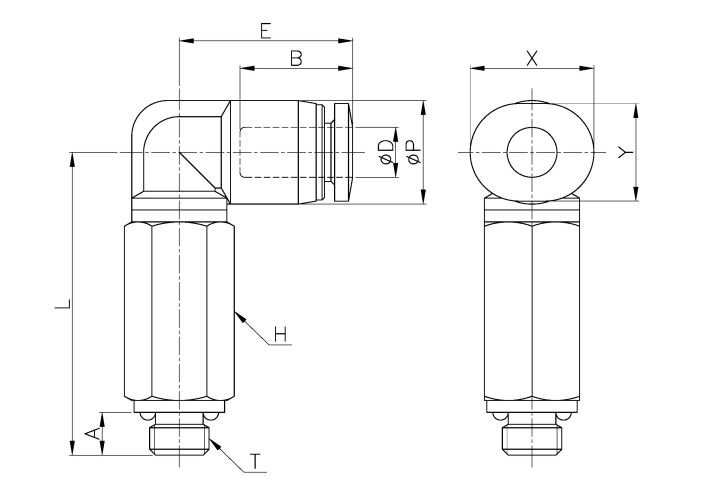 Đầu nối khí nén, đầu nối CDC